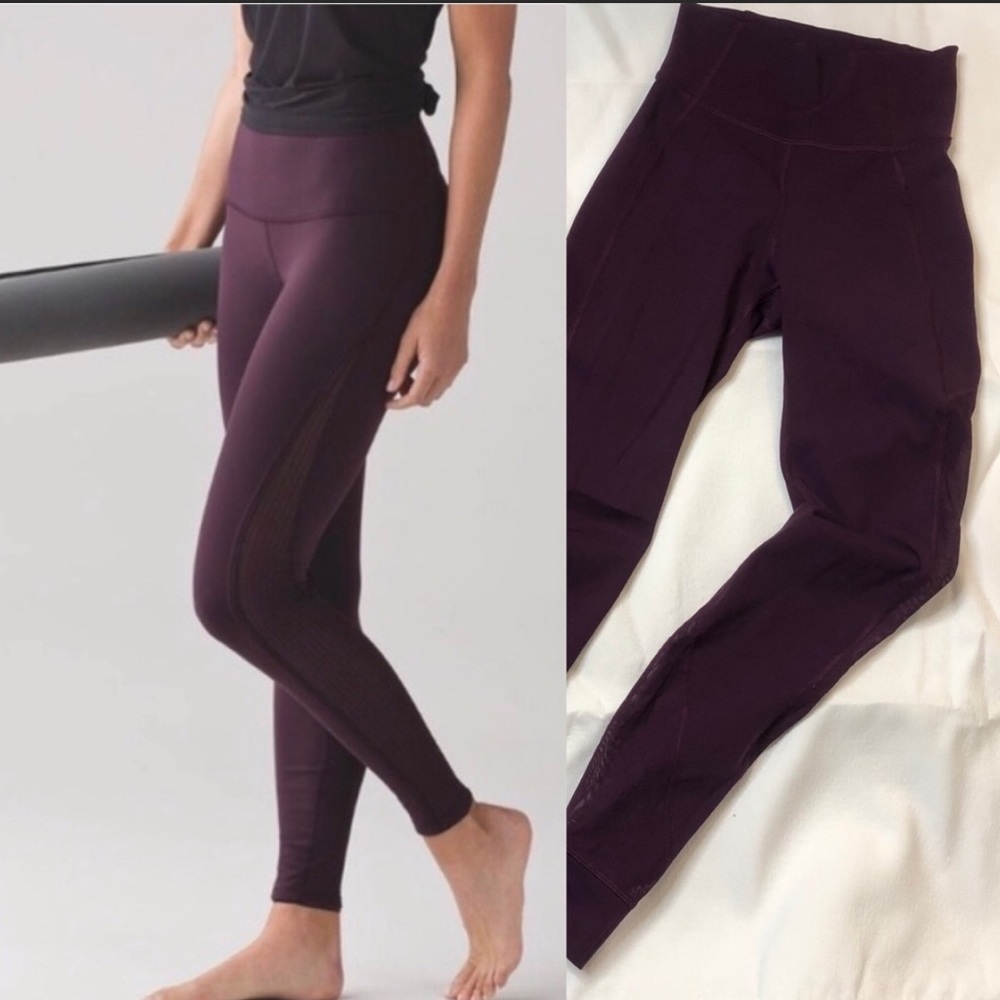 Lululemon Transparent Break Free Tight